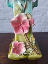 Art Nouveau Vase Set (Mayolica)
