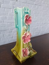Art Nouveau Vase Set (Mayolica)
