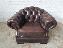 Armchair  Chesterfield UK Leather 1950