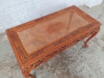 Chippendale Coffee Table (Glass top)