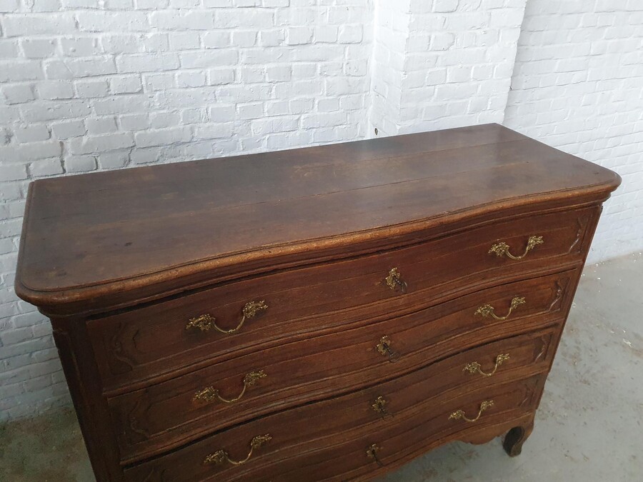 Country French 19th Century Chest of Drawers (Large)