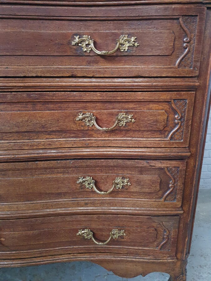 Country French 19th Century Chest of Drawers (Large)