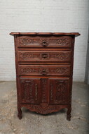 Cabinet Country French France Oak 1900