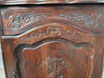 Country French Corner cabinet