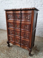 Chest of drawers Country French (Country French) Belgium oak 1920