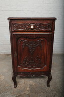 Confiturier cabinet Country French (Louis XV) Belgium Oak 1900