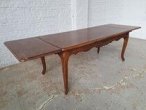 Country French Table +  8 chairs
