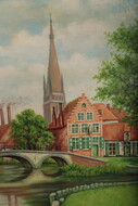 Flemish Painting  (Signed)