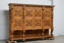 Cabinet Gothic Belgium Oak 1940