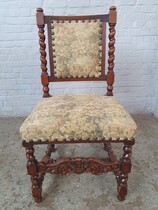 Jacobean  Table +  6 chairs
