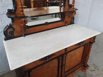 Louis Phillip  (Nap III) Sideboard (marble top)
