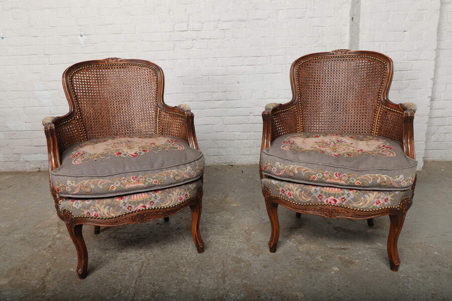 Louis XV Armchairs (pair)