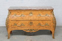 Louis XV Chest of Drawers (Marble top)