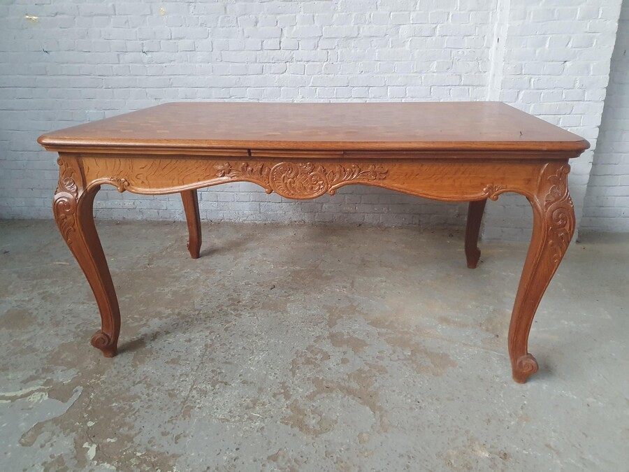Louis XV (Country French) Table +  6 chairs