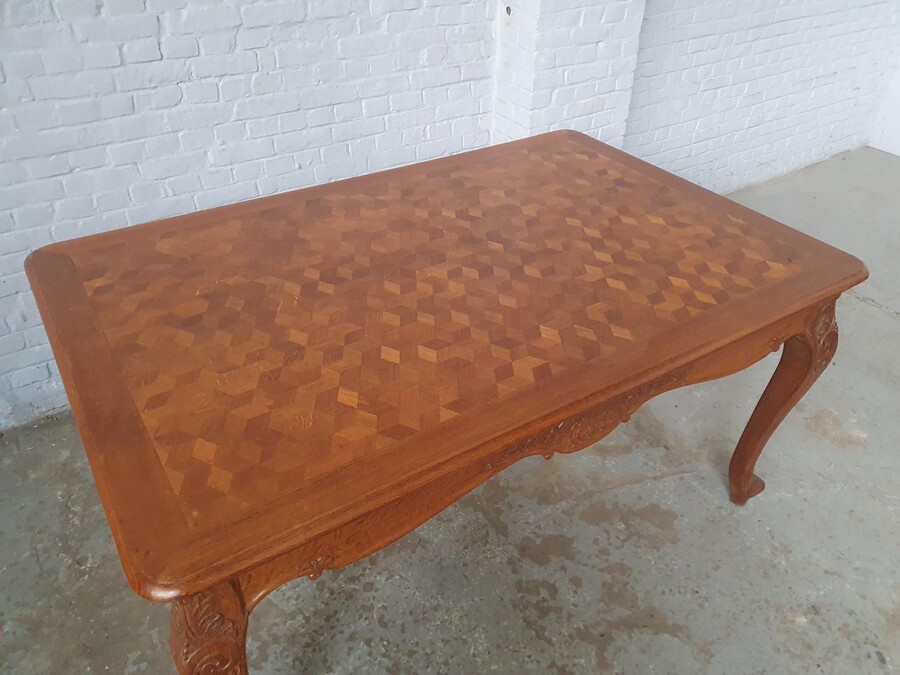 Louis XV (Country French) Table +  6 chairs