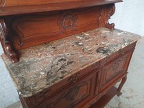Louis XV (Liege style) Server (marble top)