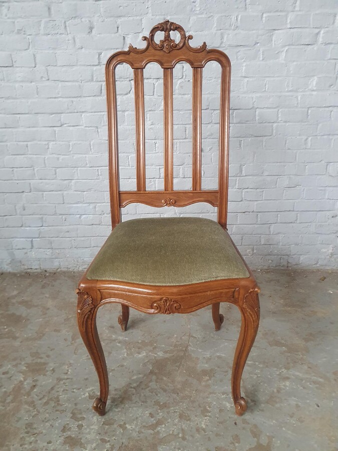 Louis XV (Liege style) Table +  6 chairs