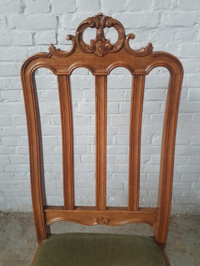 Louis XV (Liege style) Table +  6 chairs