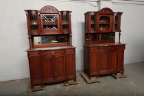 Buffets (Cabinets) Louis XVI Belgium Oak 1930