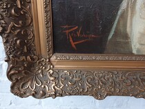 Louis XVI Painting  (Signed)
