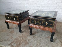 Oriental (Chinese) Sidetables (pair)