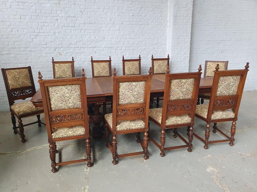 Renaissance 13pcs diningroomset