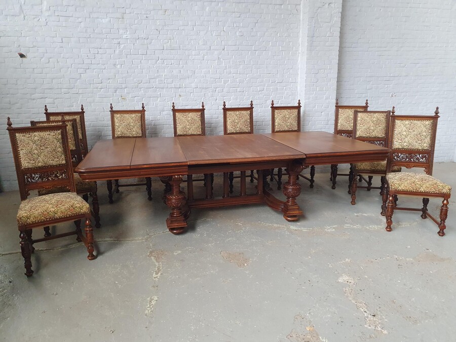 Renaissance 13pcs diningroomset