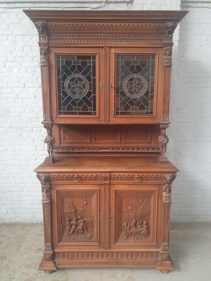 Renaissance (Mechelen) Cabinets (pair)
