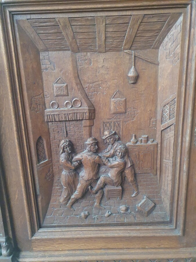 Renaissance (Mechelen) Cabinets (pair)