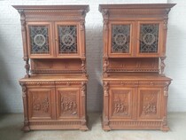 Renaissance (Mechelen) Cabinets (pair)