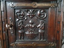 Renaissance/Gothic Credance cabinet