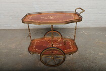 Cart Rococo Italy Rosewood 1950