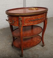 Bar cabinet Rococo (Louis XV) France Rosewood/Bronze/Marble 1940