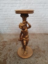 Sidetable Rococo Italy Wood/Marble 1960