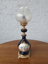 Table lamp Rococo France Porcelain (Limoges) 1960