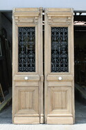 Outside doors Rustique France Oak/Iron 1890