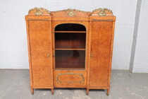 Bookcase Art Deco  France (Paris) Walnut/Bronze 1930