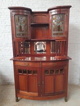 Buffet (cabinet) Art Deco Belgium Mahogany 1920