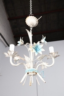 Chandelier Art Deco Belgium Iron 1950