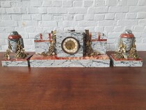 Art Deco Clock set