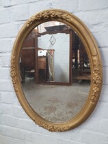 Mirror Art Deco France Wood 1930
