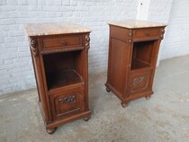 Art Deco Nightstands (Pair)