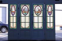 Art Deco Stained glass doors