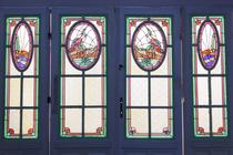 Art Deco Stained glass doors