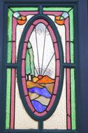Art Deco Stained glass doors