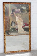 Art Deco Trumeau Mirror