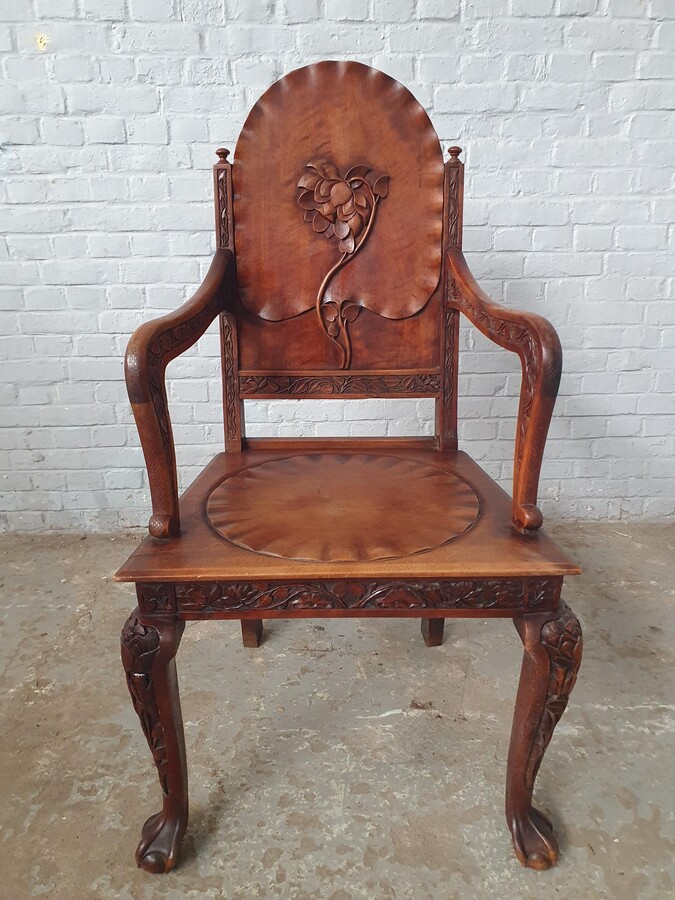 Art Nouveau Armchairs (pair)