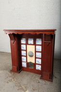 Art Nouveau Fireplace mantle