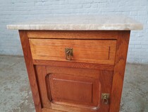 Art Nouveau Nightstands (Pair)