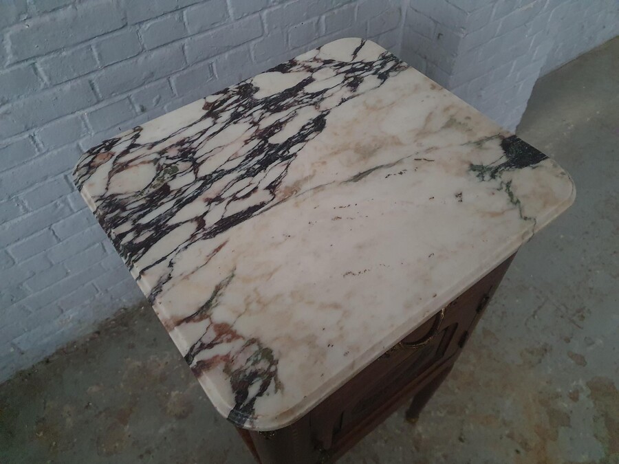 Art Nouveau Nightstands (Pair)